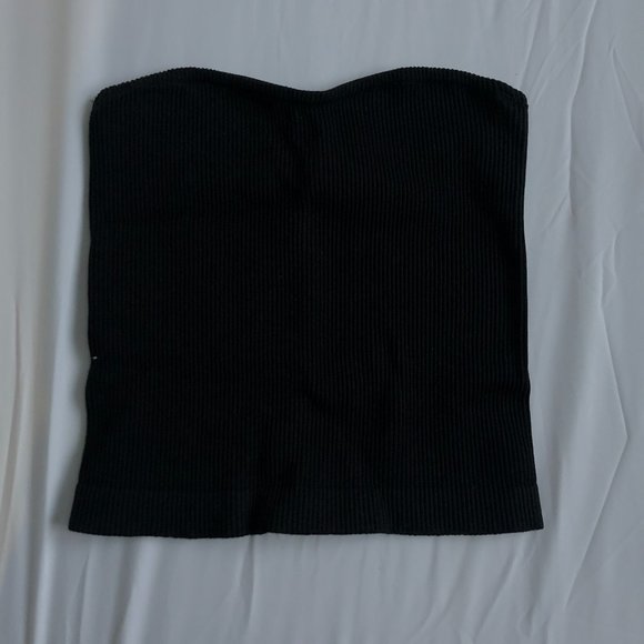 Dynamite Ribbed Tube Top - Picture 1 of 4
